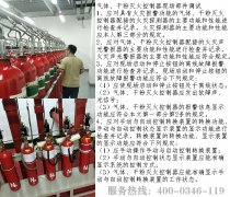 气体灭火安装公司的气体灭火现�����试规�? width=